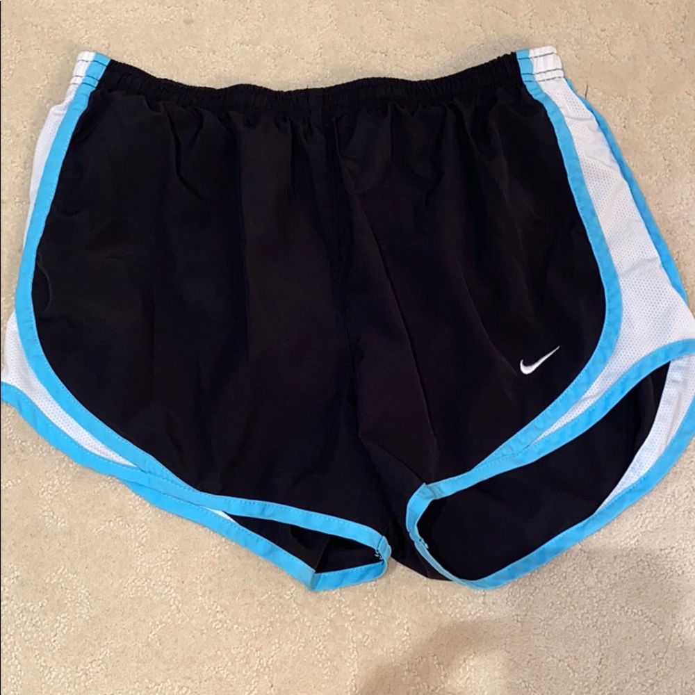 Nike Running Shorts Black & Blue